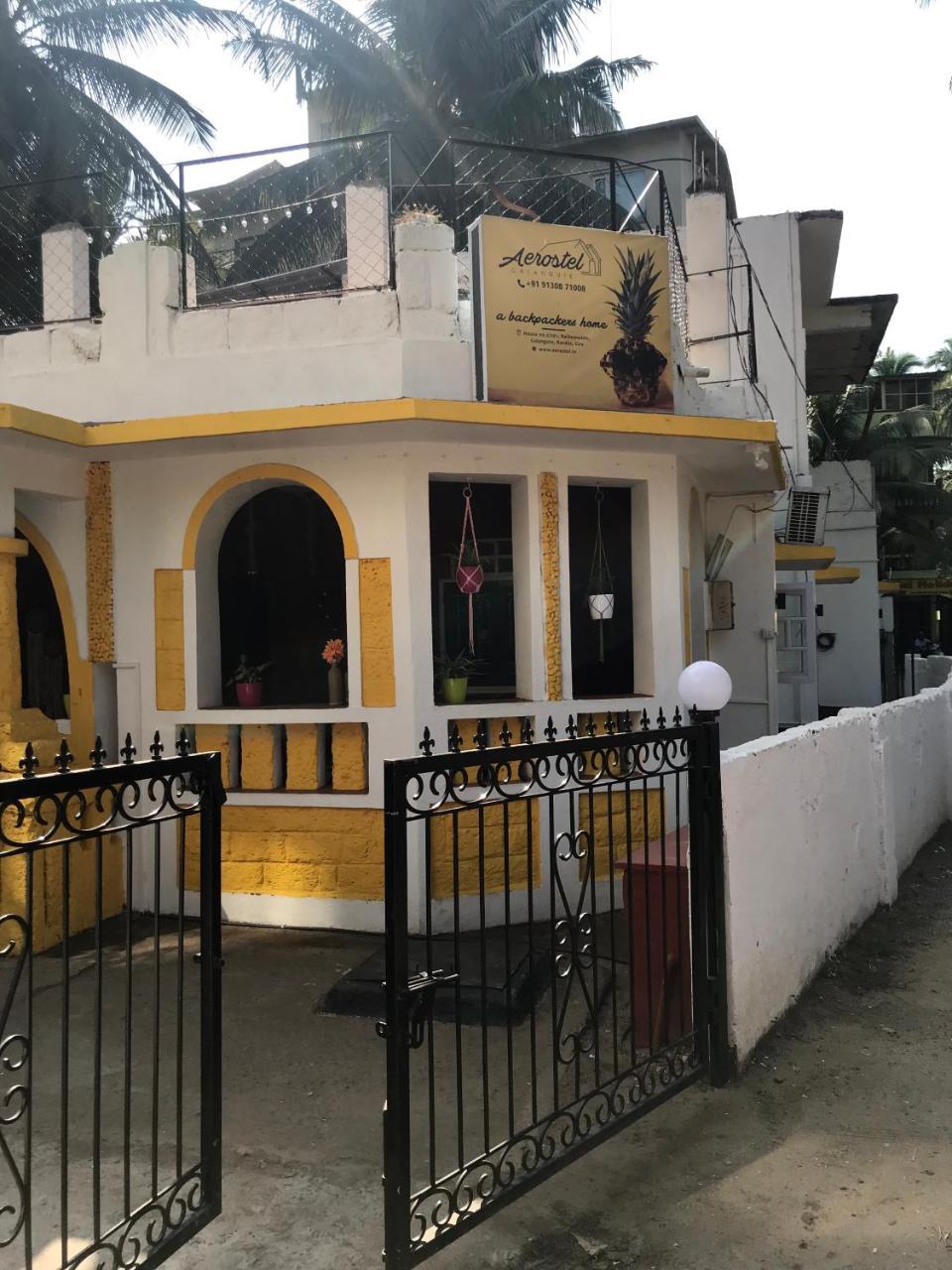 Aerostel - Backpacker'S Hostel In Goa 칼랑굿 외부 사진